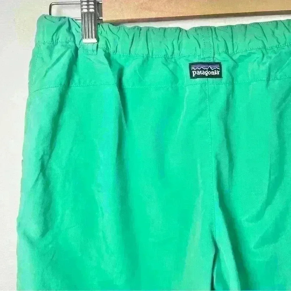 Patagonia Girls Green Bermuda Capri’s Size XXL 16/18 - Picture 5 of 13